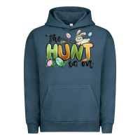 Pigment Midnight Navy the hunt is on Urban Hoodie - MaliasSmallBusiness