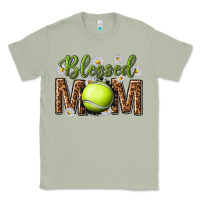 Matcha blessed mom with tennis and daisy Classic Tee - texasbilliewilder