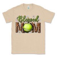 Mushroom blessed mom with tennis and daisy Classic Tee - texasbilliewilder