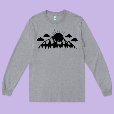 Long Sleeve Tee Mountain