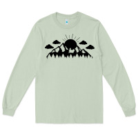 Matcha Mountain Long Sleeve Tee - Unal Design