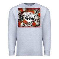 Heather Grey have the day you deserve skull and rose Premium Sweatshirt - JahusDesignShop