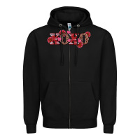 Black valentine's day xoxo sunflower heart Zipper Hoodie - RanaPortraitStore