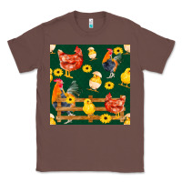 Chestnut farm life seamless pattern Classic Tee - FaDigitalArtStudio