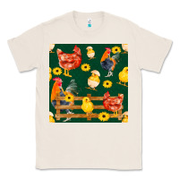 Natural farm life seamless pattern Classic Tee - FaDigitalArtStudio