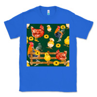 True Royal farm life seamless pattern Classic Tee - FaDigitalArtStudio