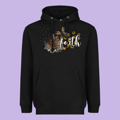 Faith Heavyweight Hoodie Designed By Sublimationcraftshop
