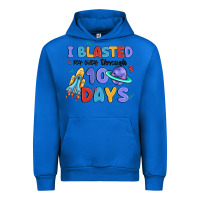 Cobalt i blasted my way through 100 days Urban Hoodie - MaliasSmallBusiness