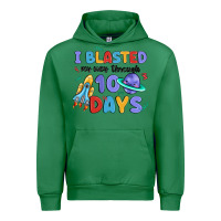 Emerald i blasted my way through 100 days Urban Hoodie - MaliasSmallBusiness
