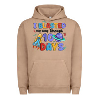 Pigment Burro i blasted my way through 100 days Urban Hoodie - MaliasSmallBusiness