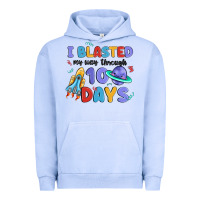 Pigment Grape Ice i blasted my way through 100 days Urban Hoodie - MaliasSmallBusiness
