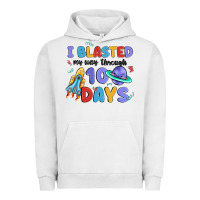 Pigment Lunar Rock i blasted my way through 100 days Urban Hoodie - MaliasSmallBusiness