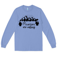 Colony Blue Mountains Long Sleeve Tee - Unal Design