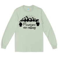Matcha Mountains Long Sleeve Tee - Unal Design