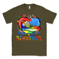 Army Green different is beautiful Classic Tee - Zillion Design Studio