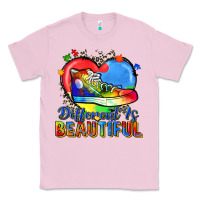 Bubblegum Pink different is beautiful Classic Tee - Zillion Design Studio