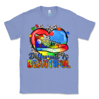 Colony Blue different is beautiful Classic Tee - Zillion Design Studio