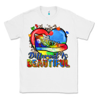 White different is beautiful Classic Tee - Zillion Design Studio