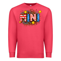 Cardinal usa mini  leopard background Premium Sweatshirt - AdoDesignShop