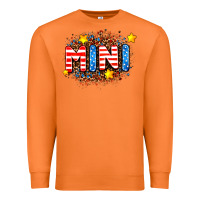 Carrot usa mini  leopard background Premium Sweatshirt - AdoDesignShop