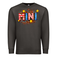 Smoke usa mini  leopard background Premium Sweatshirt - AdoDesignShop