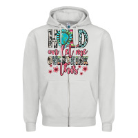 Hold On Let Me Overthink This Zipper Hoodie | Teevron