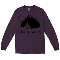Plum camping Long Sleeve Tee - Unal Design