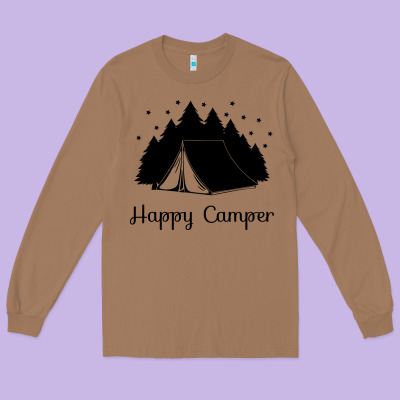 Long Sleeve Tee camping