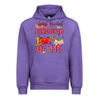 Tulip my teacher survived 100 days of me Urban Hoodie - MaliasSmallBusiness
