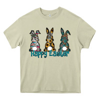 Mossy Happy Easter Heavy Core Tee - CowhideDigitalArt