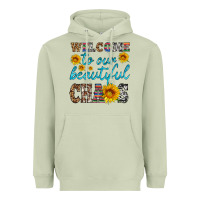 Matcha welcome to our beautiful chaos Heavyweight Hoodie - HRA Design Shop