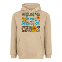 Mushroom welcome to our beautiful chaos Heavyweight Hoodie - HRA Design Shop