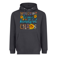 Smoke welcome to our beautiful chaos Heavyweight Hoodie - HRA Design Shop