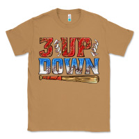 Toasted Coconut 3 up 3 down baseball Classic Tee - texasbilliewilder