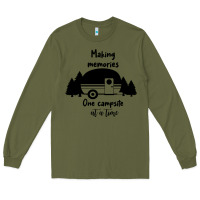 Army Green making memories Long Sleeve Tee - Unal Design