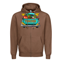 Chestnut teacher truck Zipper Hoodie - texasbilliewilder