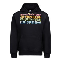 Black to those accustomed to privilege Urban Hoodie - MaliasSmallBusiness