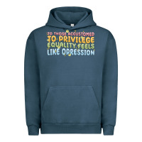 Pigment Midnight Navy to those accustomed to privilege Urban Hoodie - MaliasSmallBusiness