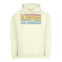 Pigment Pistachio to those accustomed to privilege Urban Hoodie - MaliasSmallBusiness