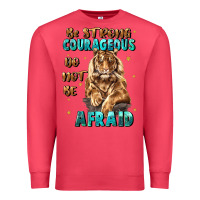 Cardinal be strong and courageous Premium Sweatshirt - JahusDesignShop