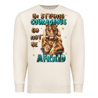 Sandshell be strong and courageous Premium Sweatshirt - JahusDesignShop