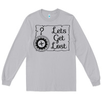 Moon Dust lets get lost Long Sleeve Tee - Unal Design