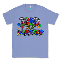 Colony Blue dad of a warrior Classic Tee - Zillion Design Studio