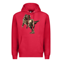Cardinal Tyrannosaurus T rex Premium Hoodie - LillyAllenDesigns