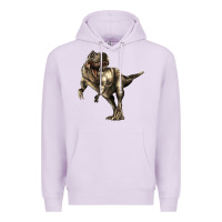 Lilac Tyrannosaurus T rex Premium Hoodie - LillyAllenDesigns