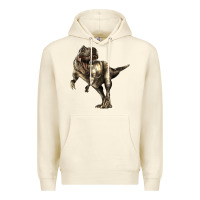 Sandshell Tyrannosaurus T rex Premium Hoodie - LillyAllenDesigns