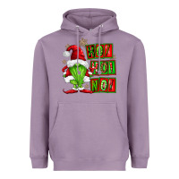 Lavender ho ho no christmas gnomes Heavyweight Hoodie - FaDigitalArtStudio