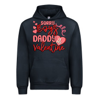 Navy sorry boys daddy is my valentine Urban Hoodie - MaliasSmallBusiness