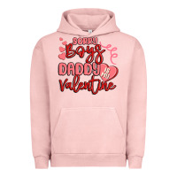 Pigment Salmon sorry boys daddy is my valentine Urban Hoodie - MaliasSmallBusiness