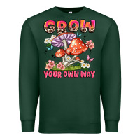 Sports Green grow your own way Premium Sweatshirt - JahusDesignShop